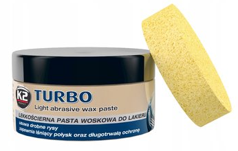 CERA PARA VEHICULO CON ESPONJA 250G