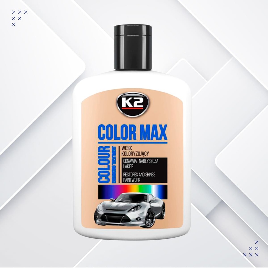 CERA COLOR MAX BLANCO PARA VEHICULO 200ML
