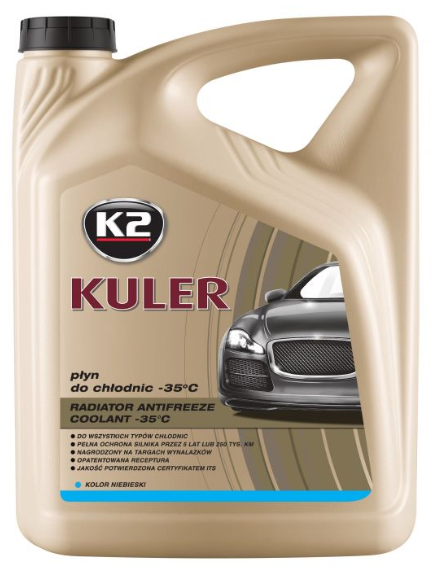 ANTICONGELANTE REFRIG. AZUL 35C KULER G11 5L