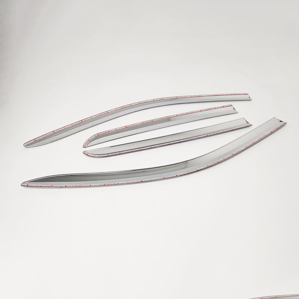 VISERA VENTANA CROMO (4PCS)