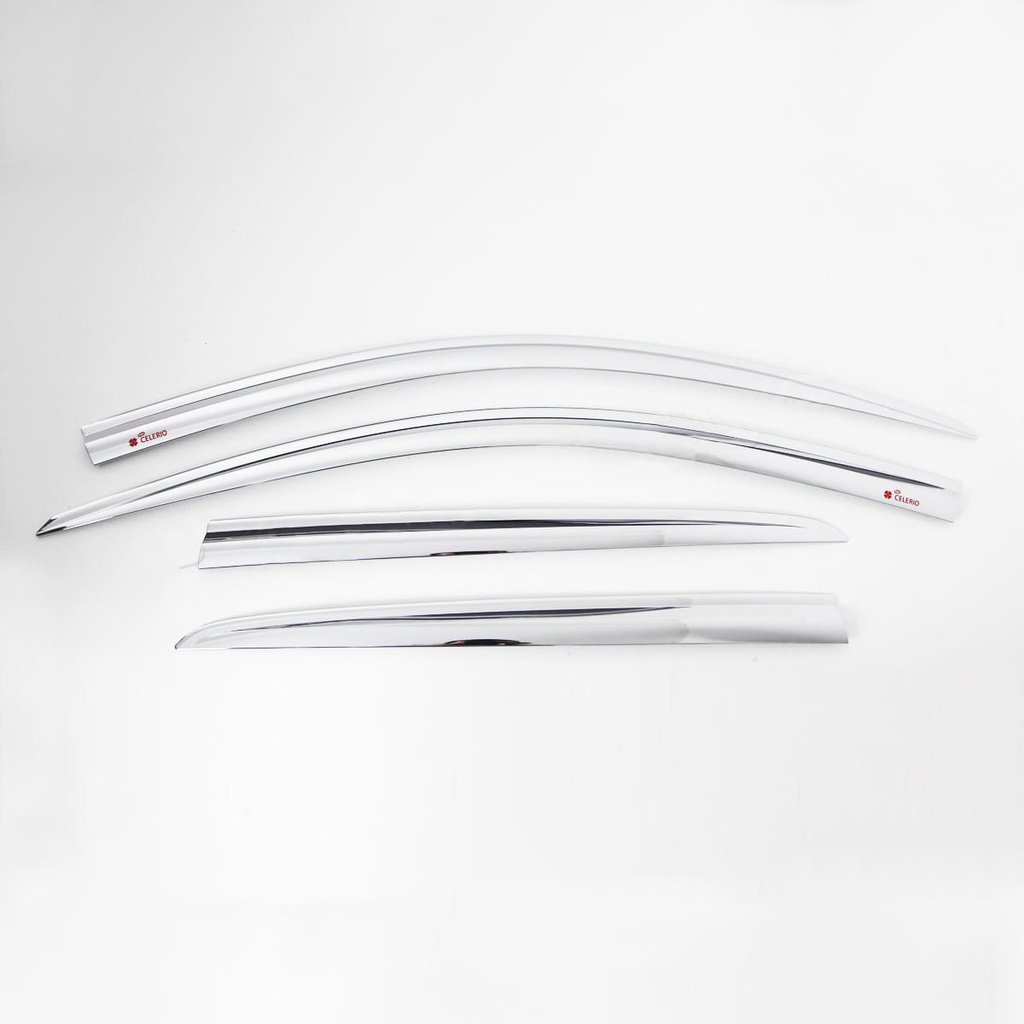 VISERA VENTANA CROMO (4PCS)