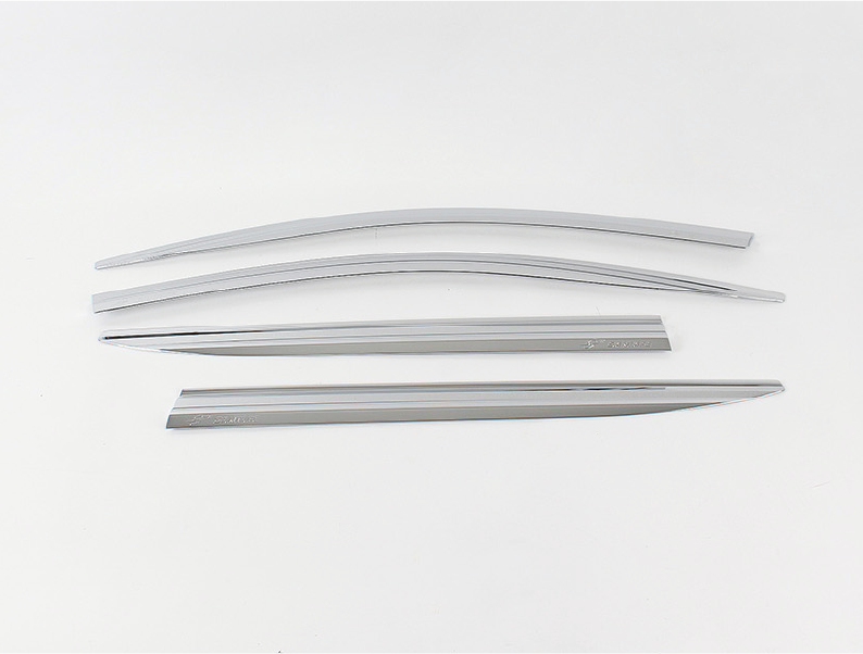 VISERA VENTANA CROMO (4PCS)