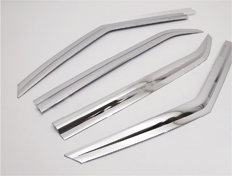 VISERA VENTANA CROMO (4PCS)