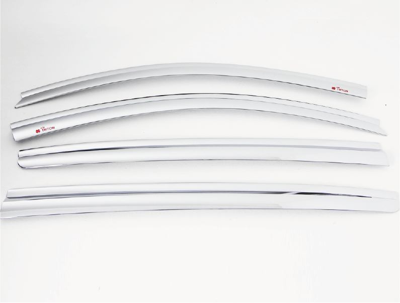 VISERA VENTANA CROMO (4PCS)