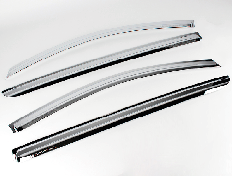 VISERA VENTANA CROMO (4PCS)