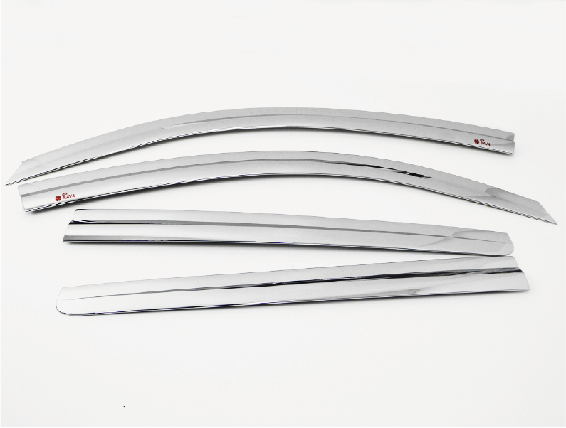 VISERA VENTANA CROMO (4PCS)