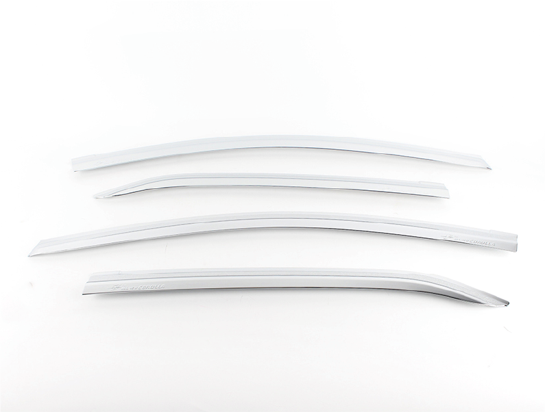 VISERA VENTANA CROMO (4PCS)