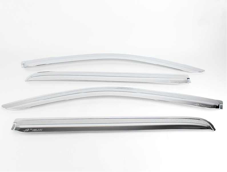 VISERA VENTANA CROMO (4PCS)