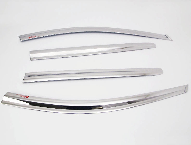 VISERA VENTANA CROMO (4PCS)