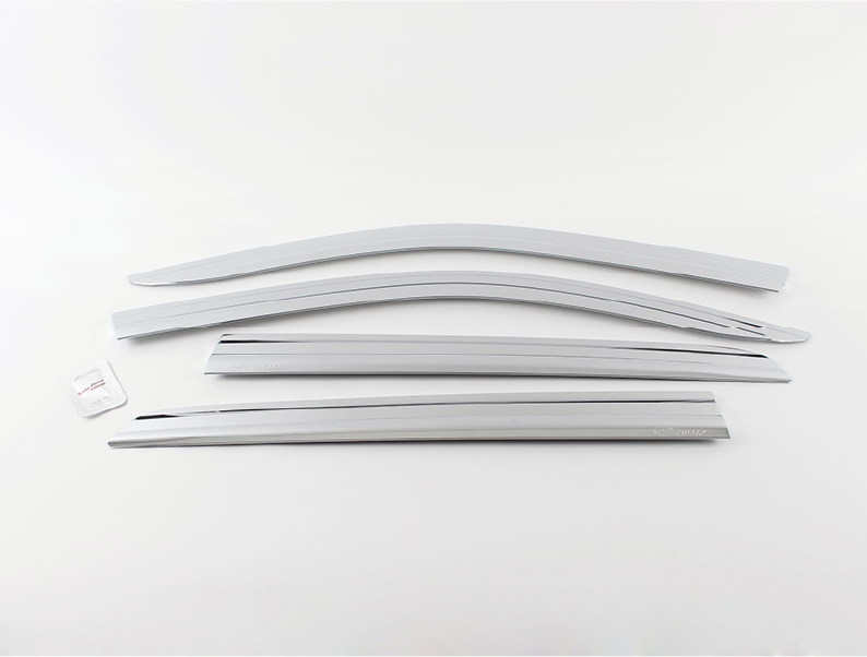 VISERA VENTANA CROMO (4PCS)