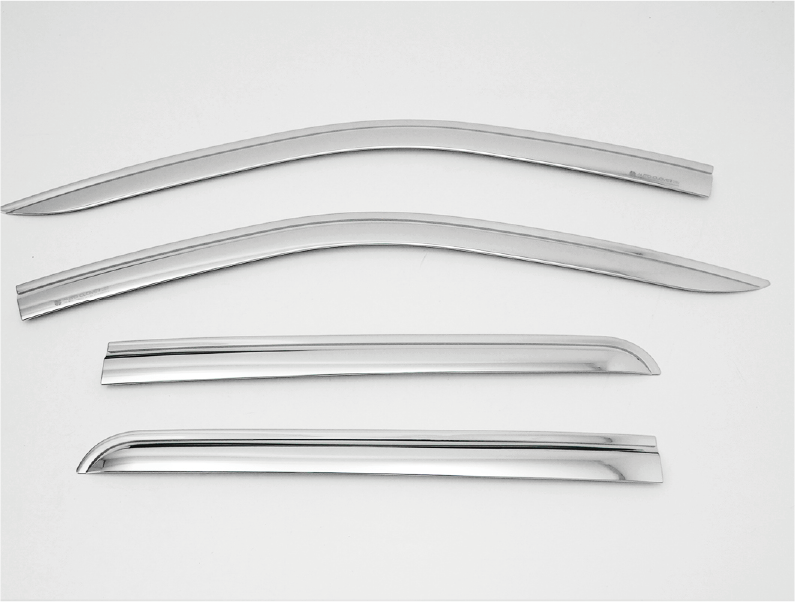 VISERA VENTANA CROMO (4PCS)