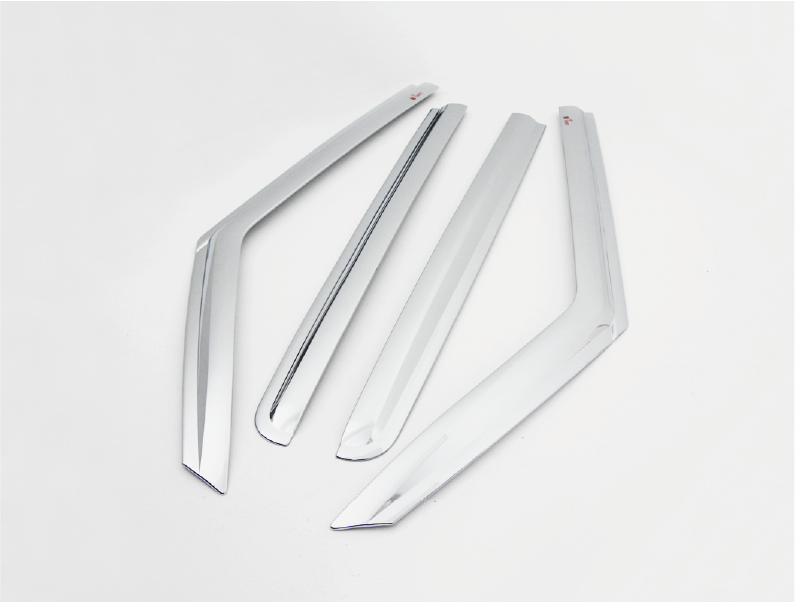 VISERA VENTANA CROMO (4PCS)