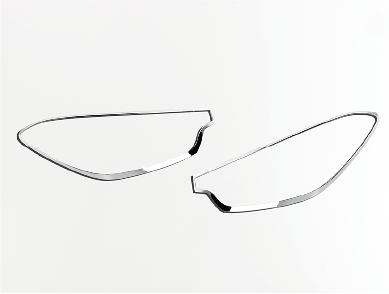 MOLDURA DE FARO DELANTERO (2PCS)