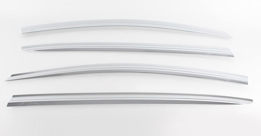 VISERA VENTANA CROMO (4PCS)