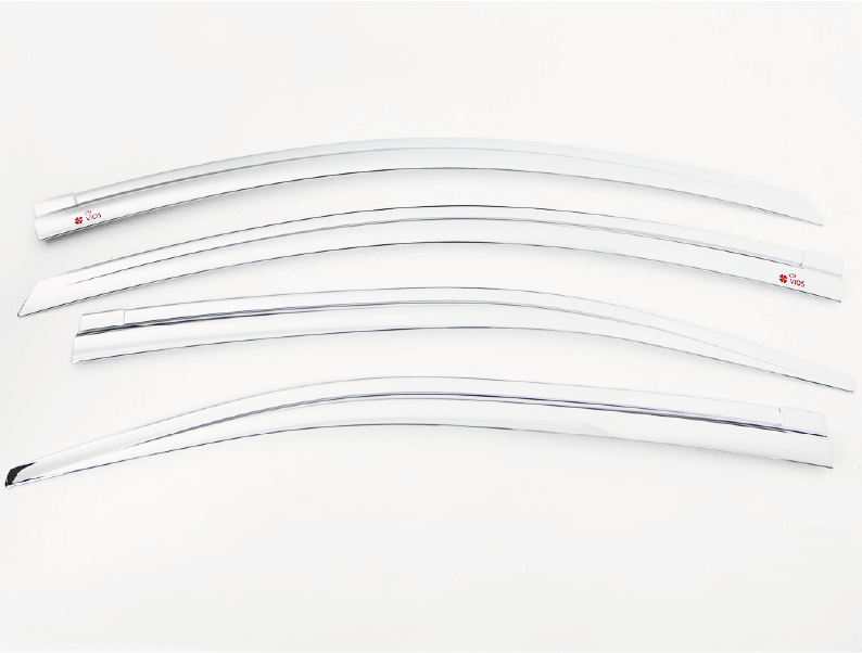 VISERA VENTANA CROMO (4PCS)