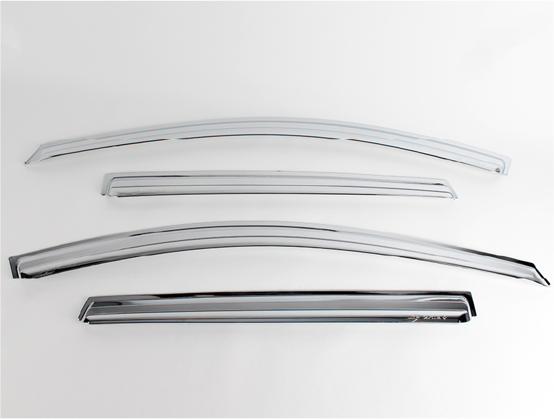 VISERA VENTANA CROMO (4PCS)