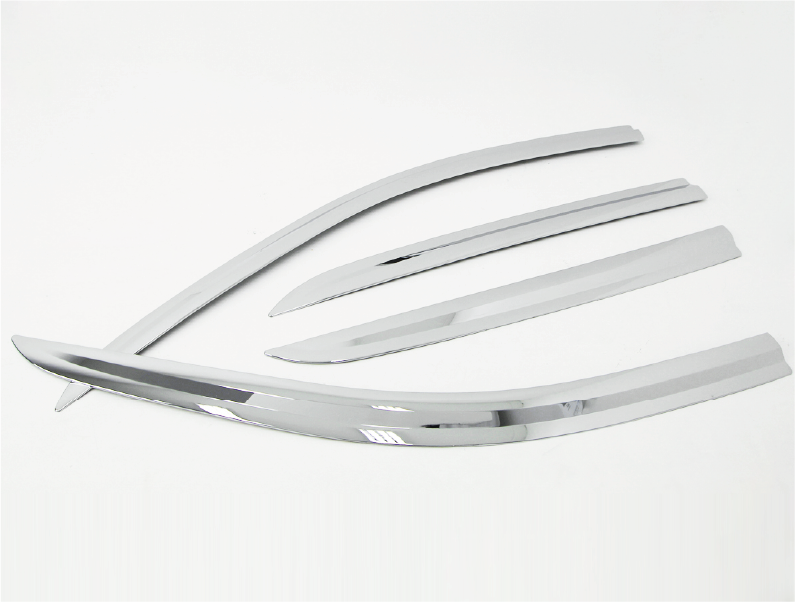 VISERA VENTANA CROMO (4PCS)