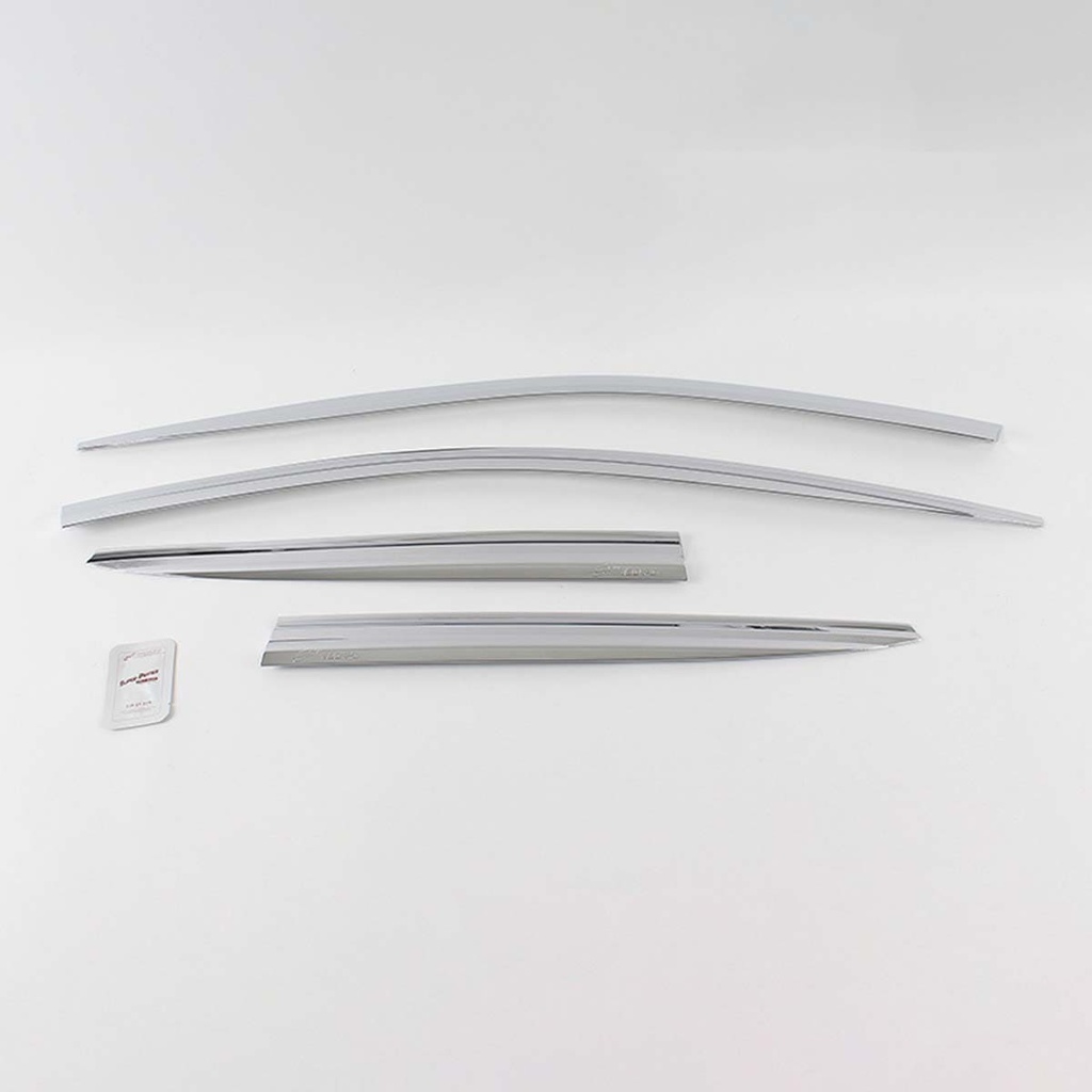 VISERA VENTANA CROMO (4PCS)