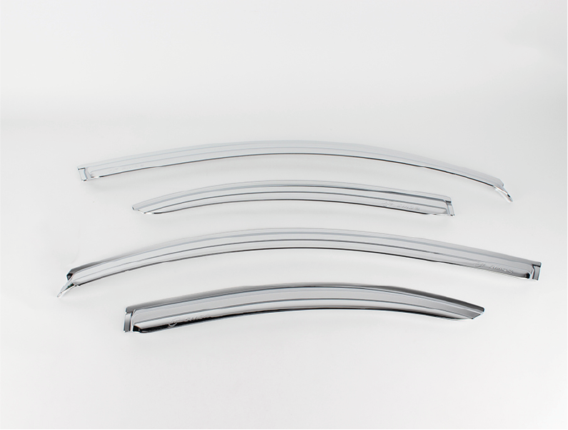 VISERA VENTANA CROMO (4PCS)