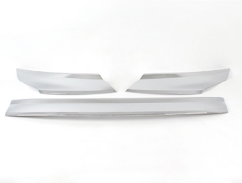 MOLDURA DE CAPOT CROMO (3PCS)