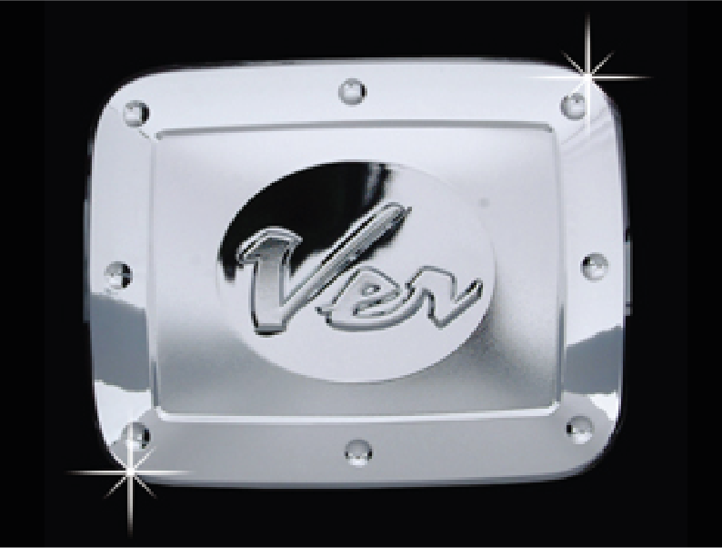 MOLDURA DE TAPA DE COMBUSTIBLE (1PCS)