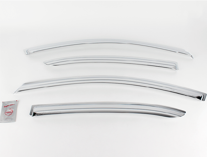 VISERA VENTANA CROMO (4PCS)