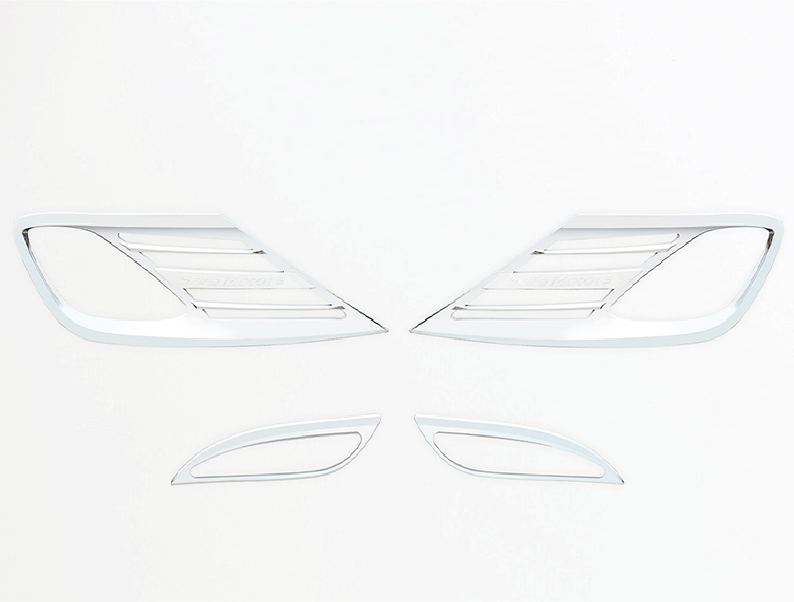 MOLDURA DE NEBLINERO Y FRENO (4PCS)