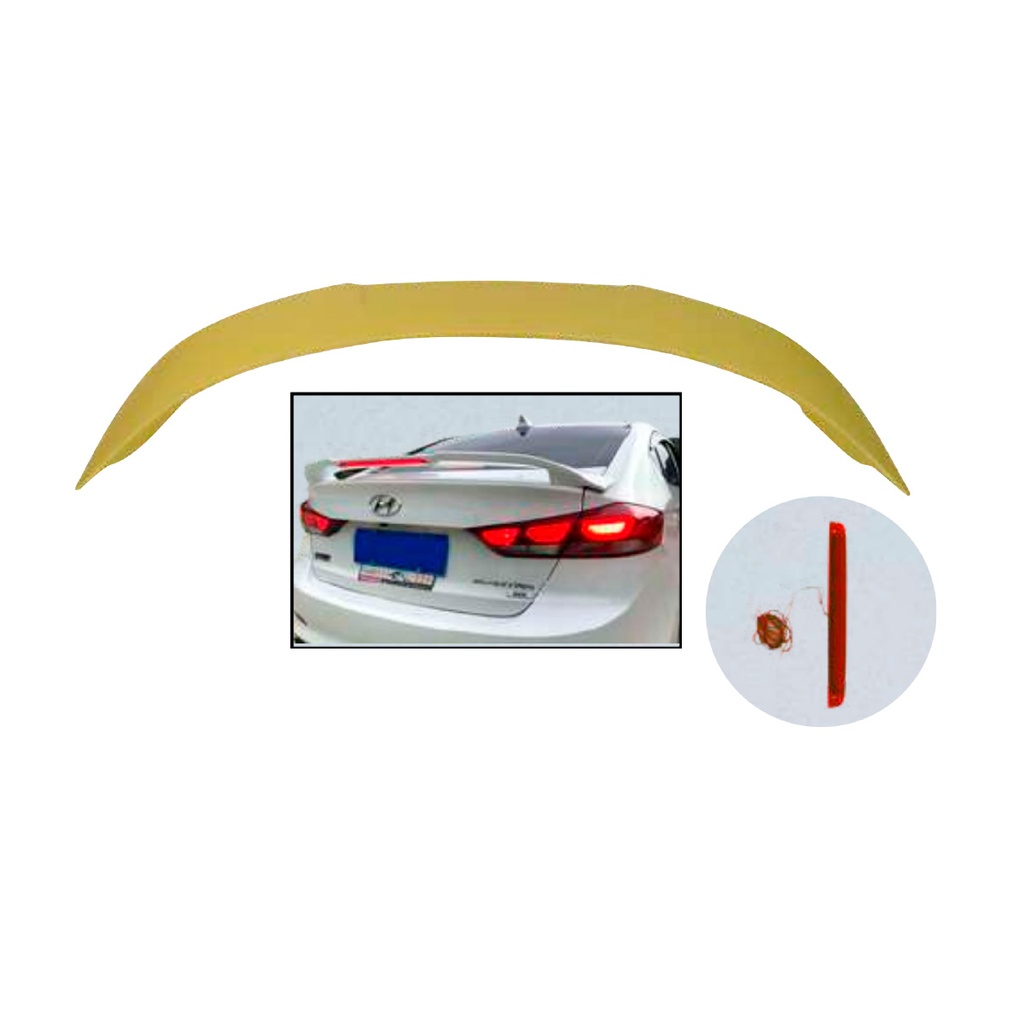 SPOILER COLA C/LED (1PCS)