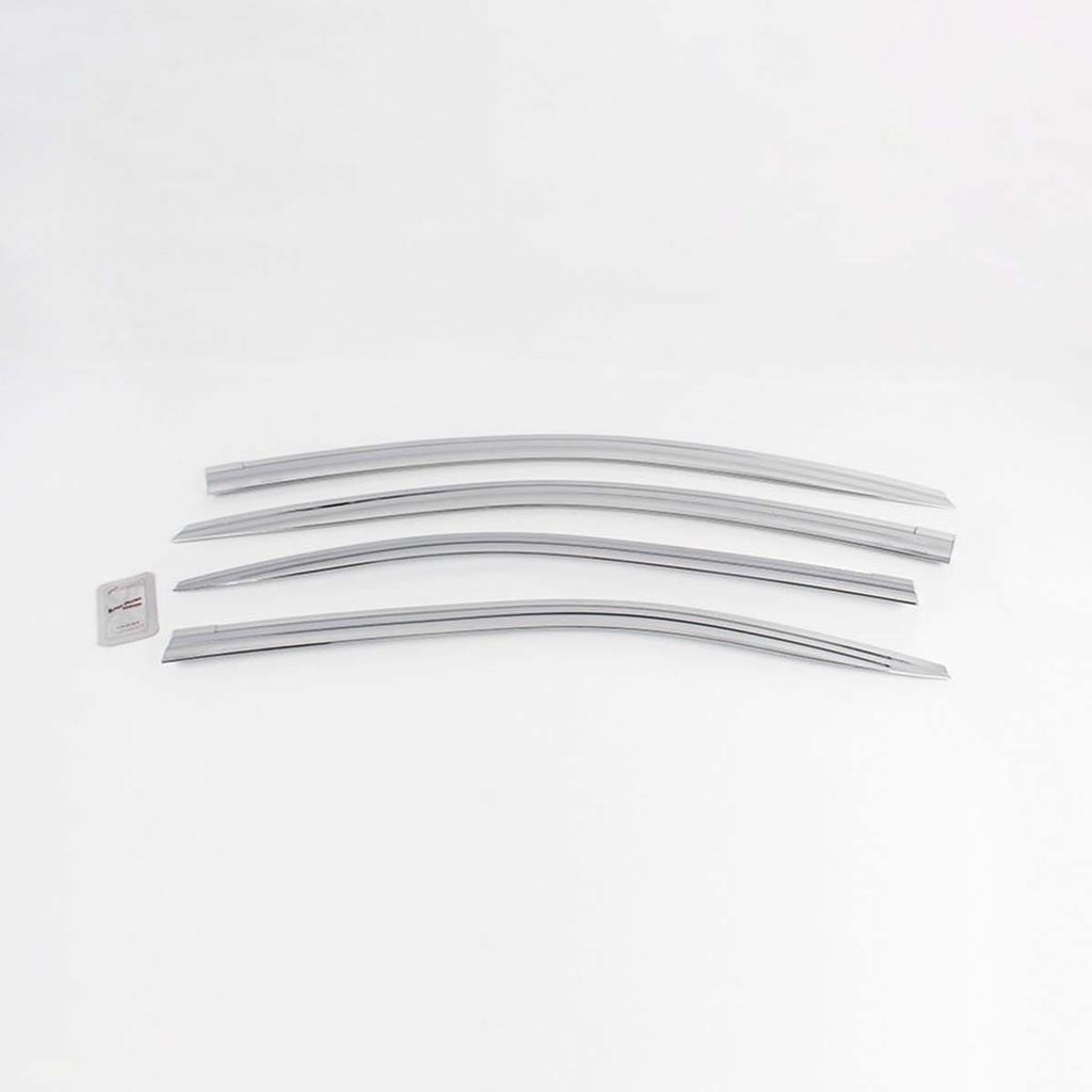 VISERA VENTANA CROMO (4PCS)