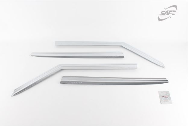 VISERA VENTANA CROMO (4PCS)