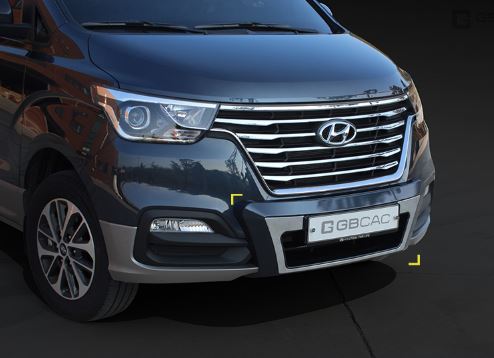 BUMPER DELANTERO METALICO NEGRO (1PCS)