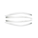 VISERA VENTANA CROMO (6PCS)