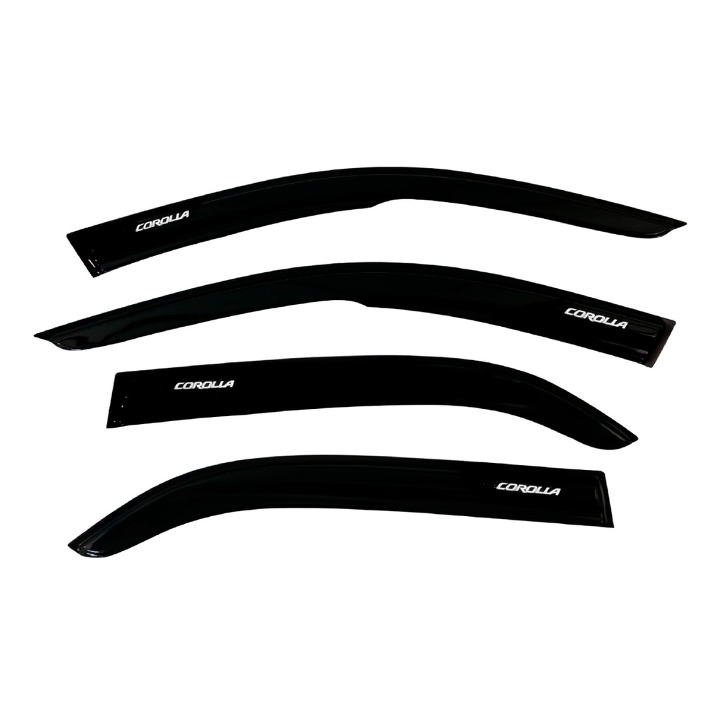 VISERA VENTANA HUMO GLOSS (4PCS)