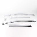 VISERA VENTANA CROMO (4PCS)