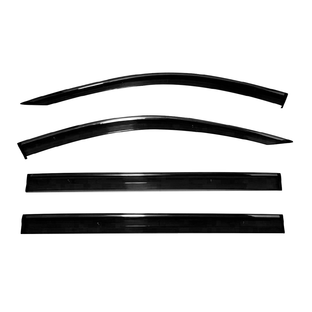 VISERA VENTANA HUMO C/BICEL CROMO (4PCS)