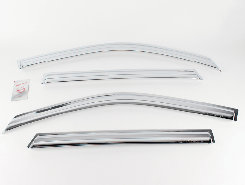 [K-634] VISERA VENTANA CROMO (4PCS)