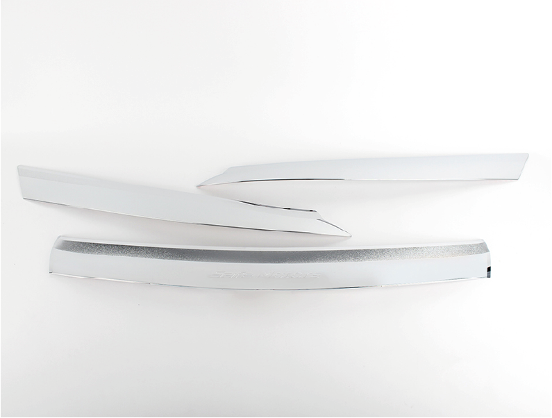 [G-416(K-885)] MOLDURA DE CAPOT CROMO (3PCS)