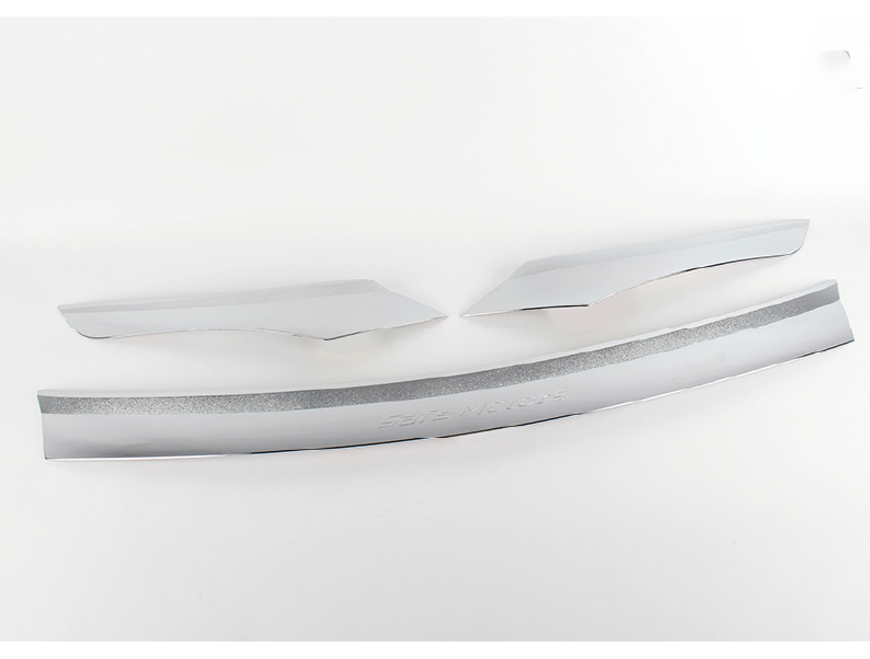 [G-415(K-886)] MOLDURA DE CAPOT CROMO (3PCS)