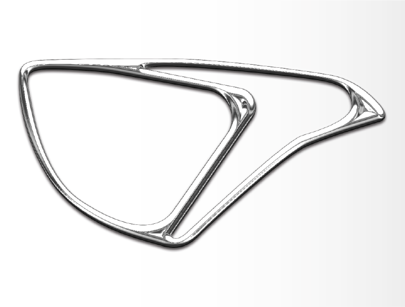 [DS8708 99001] MOLDURA DE FARO POSTERIOR (2PCS)