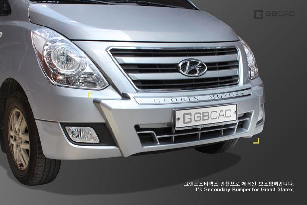 [G-222] BUMPER DELANTERO METALICO PLOMO (1PCS)